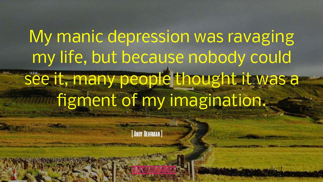 Manic Depression quotes by Andy Behrman