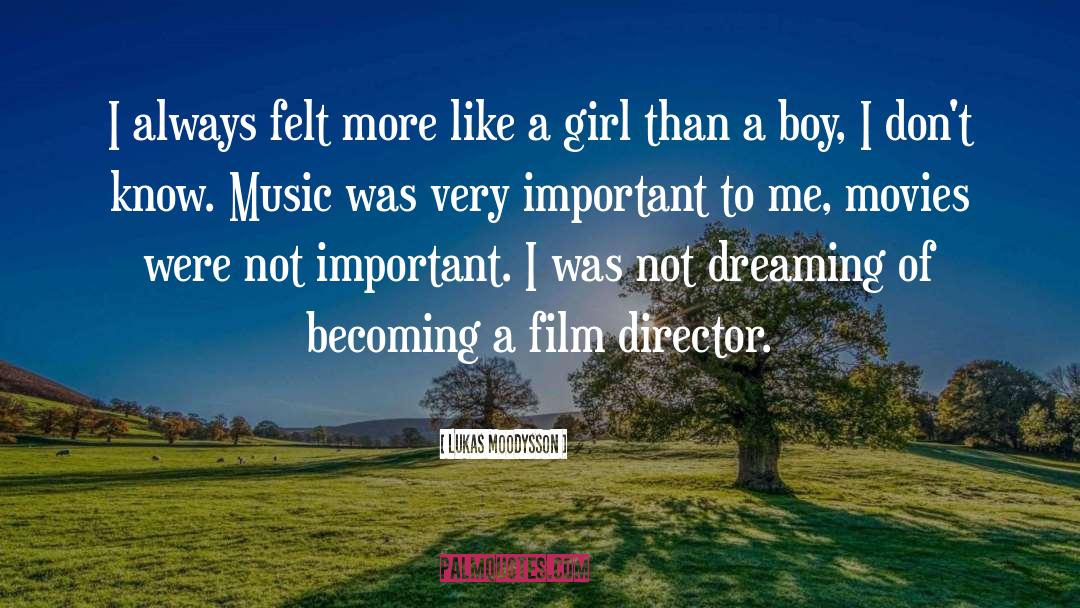 Manic Pixie Dream Girl quotes by Lukas Moodysson