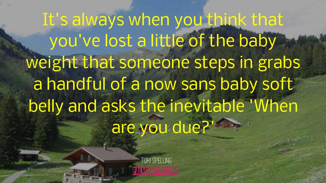 Maniere Baby quotes by Tori Spelling