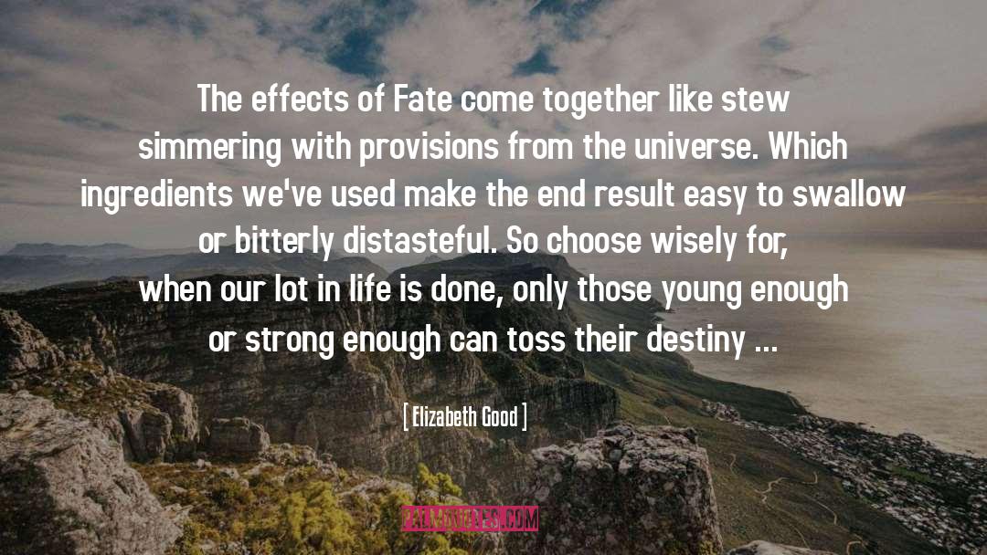 Manifest Destiny quotes by Elizabeth Good