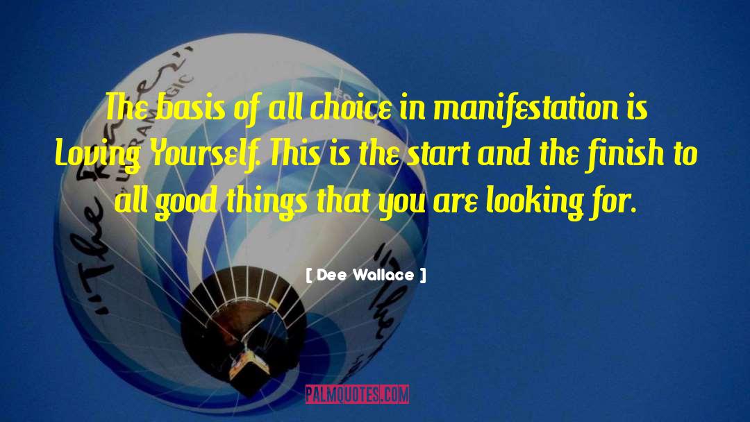 Manifestation quotes by Dee Wallace