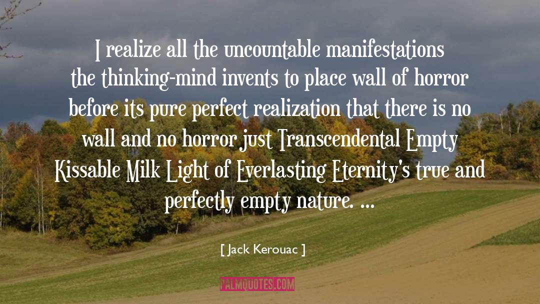 Manifestations quotes by Jack Kerouac