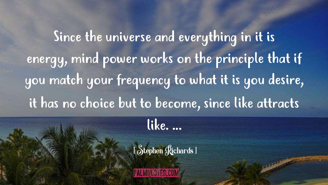 Manifesting quotes by Stephen Richards