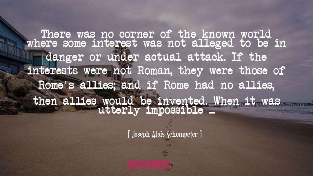 Manifestly quotes by Joseph Alois Schumpeter