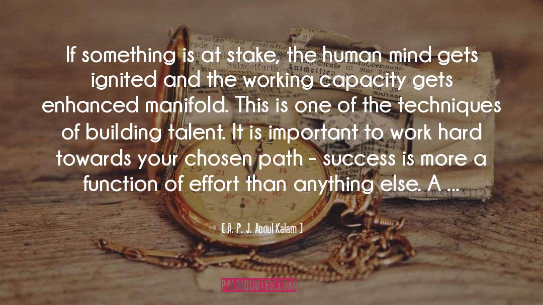 Manifold quotes by A. P. J. Abdul Kalam