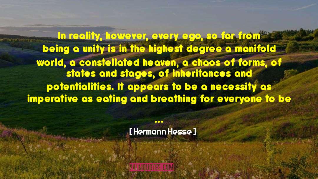 Manifold quotes by Hermann Hesse