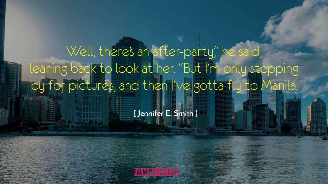 Manila quotes by Jennifer E. Smith