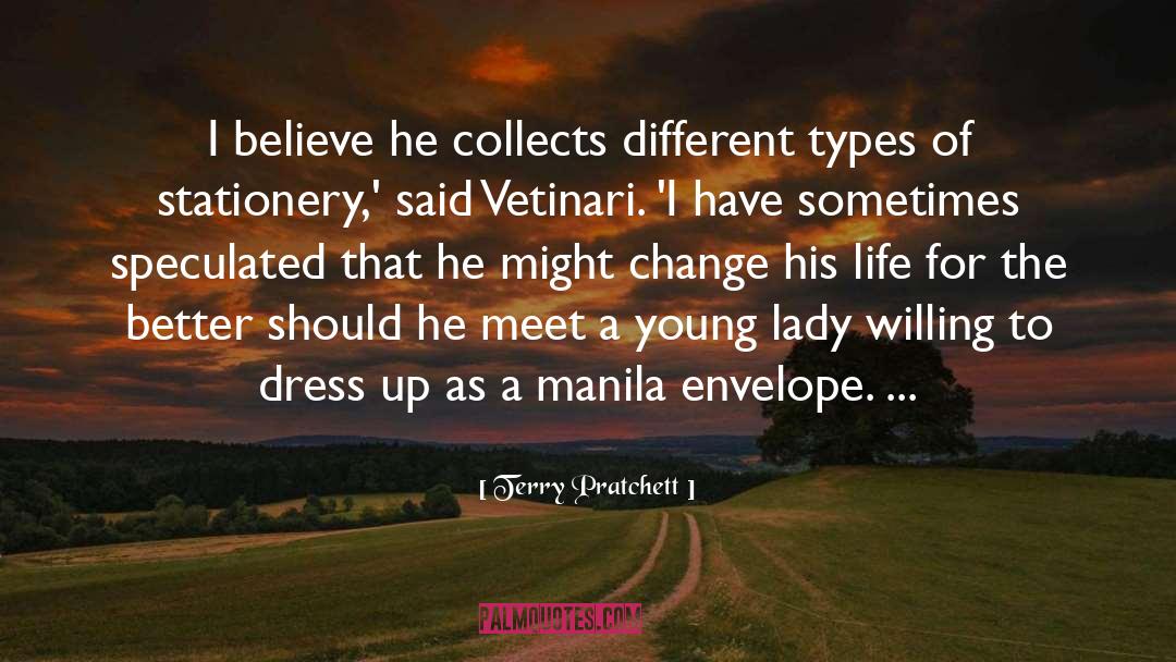 Manila quotes by Terry Pratchett