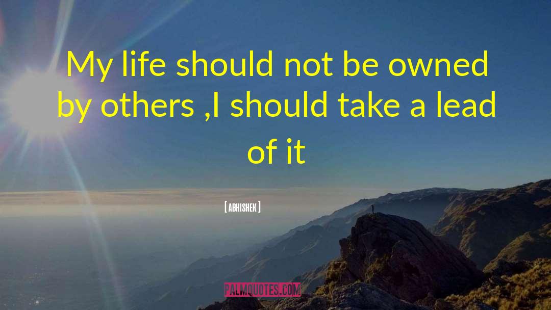 Manipulated By Others quotes by Abhishek