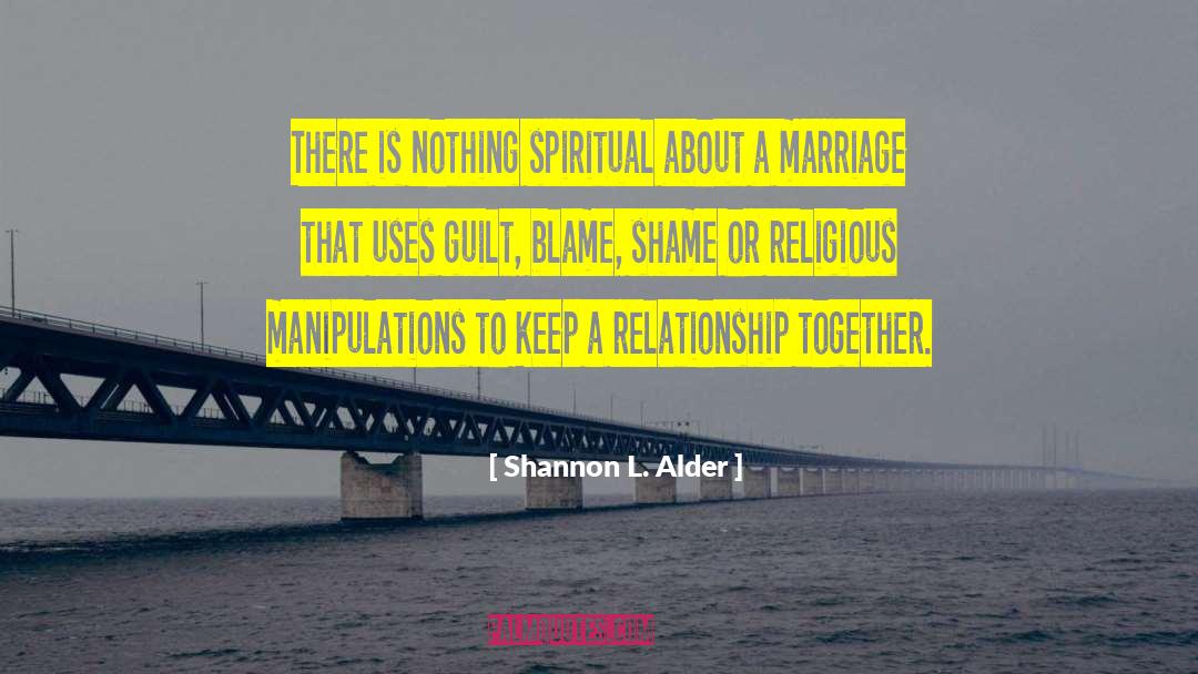 Manipulations quotes by Shannon L. Alder