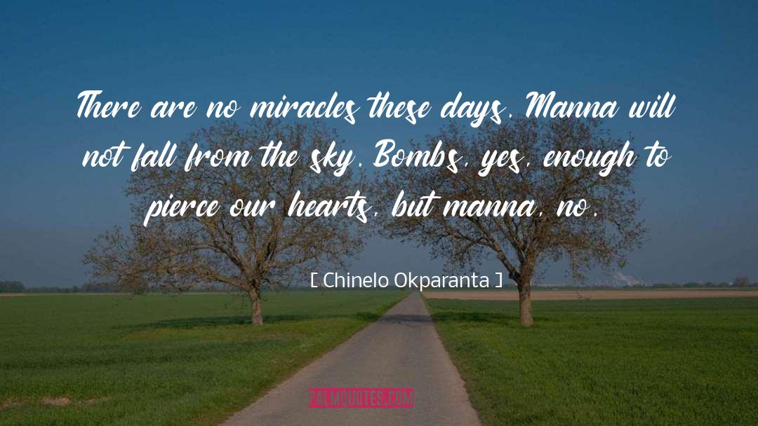 Manna quotes by Chinelo Okparanta