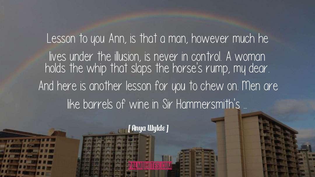 Manneh Wine quotes by Anya Wylde