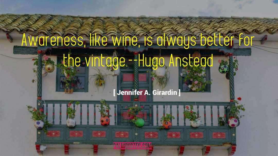 Manneh Wine quotes by Jennifer A. Girardin