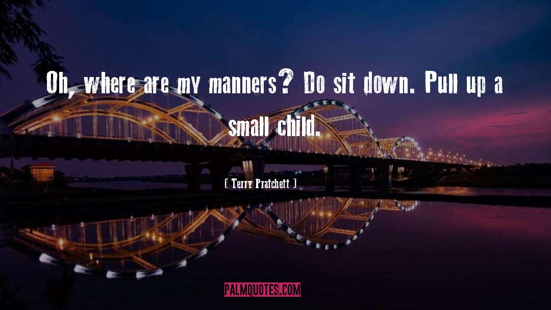 Manners quotes by Terry Pratchett