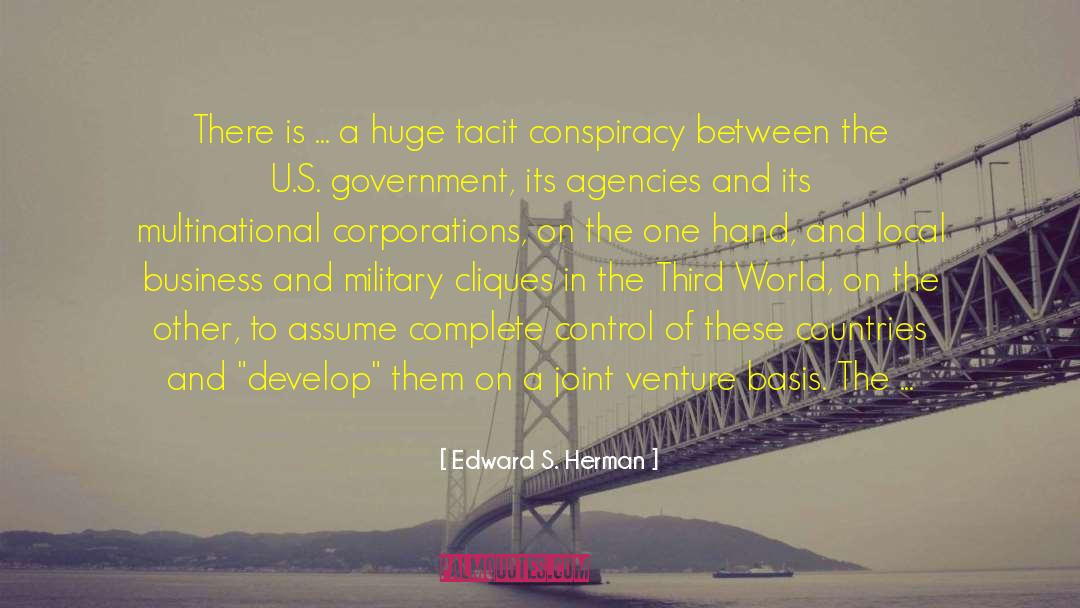 Manpower Agencies In Pakistan quotes by Edward S. Herman