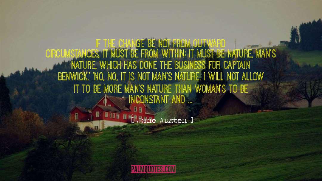Mans Nature quotes by Jane Austen