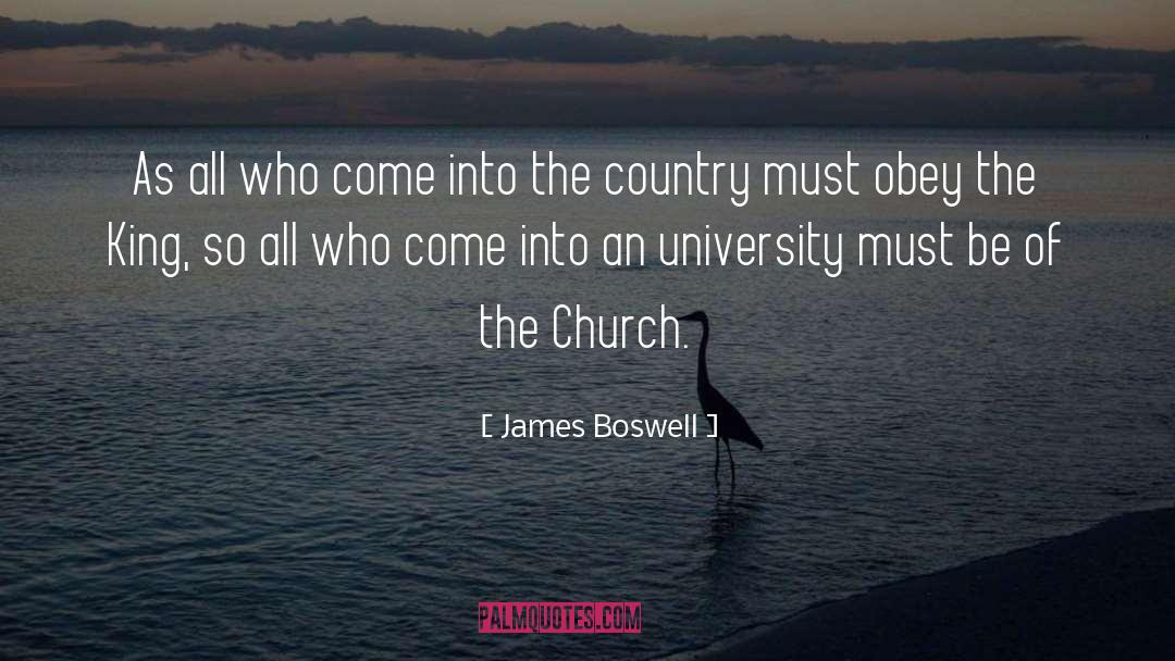 Mansbach Church quotes by James Boswell