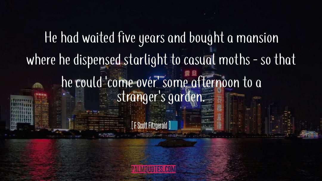 Mansions quotes by F Scott Fitzgerald