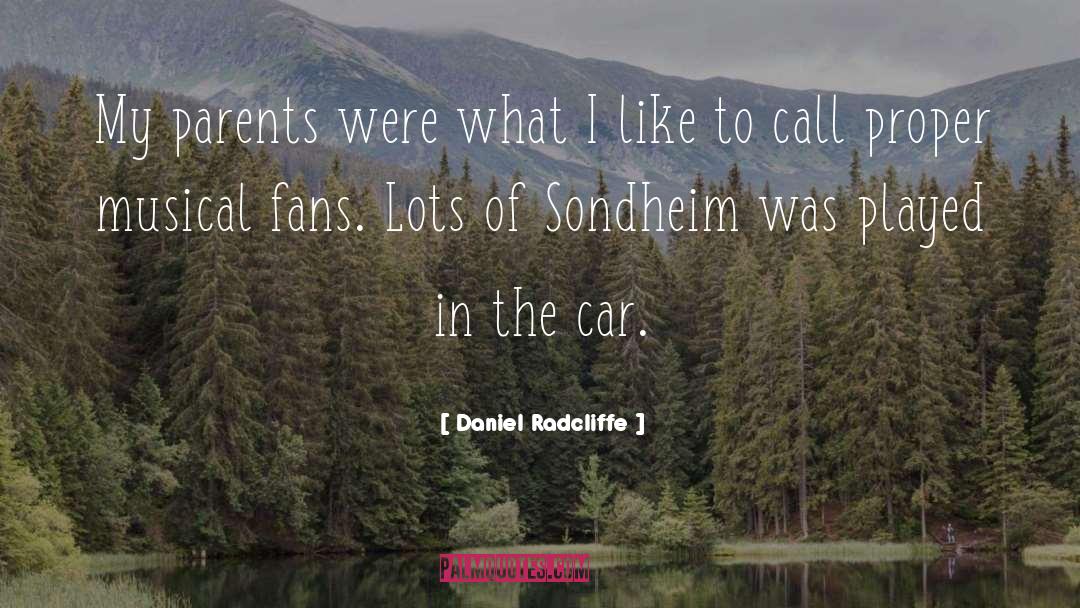 Mansouri Car quotes by Daniel Radcliffe