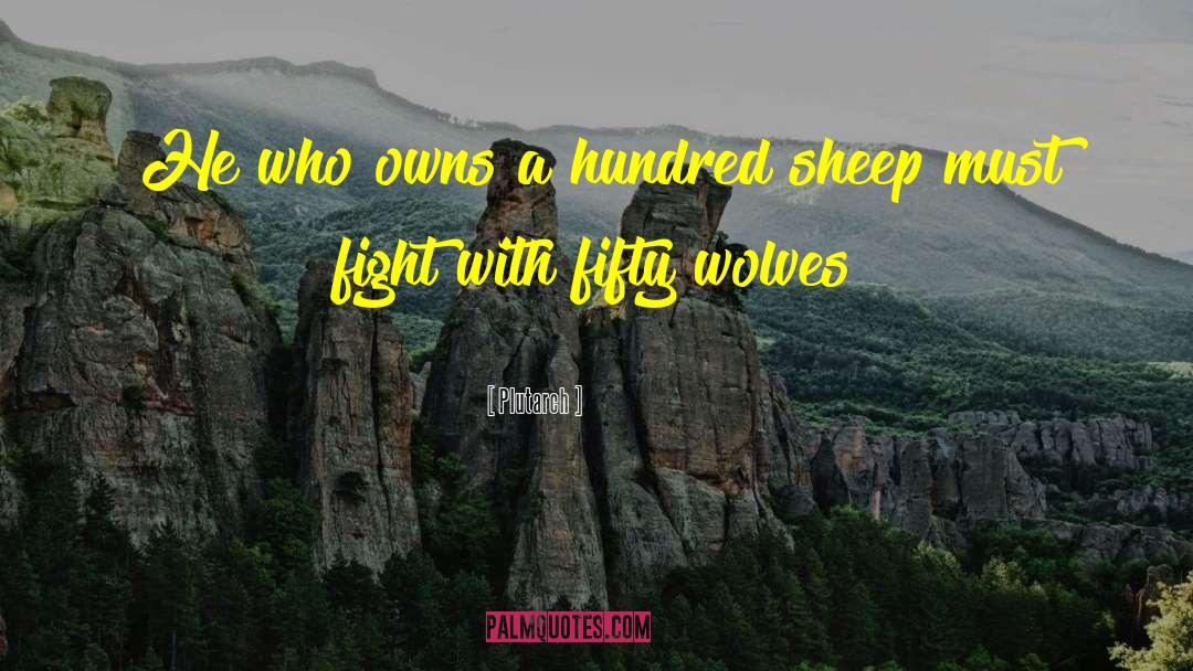 Manterola Sheep quotes by Plutarch