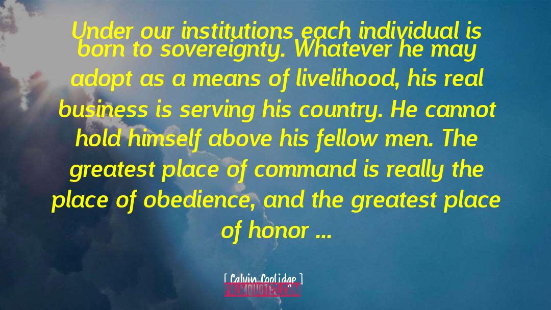 Manthos Place quotes by Calvin Coolidge
