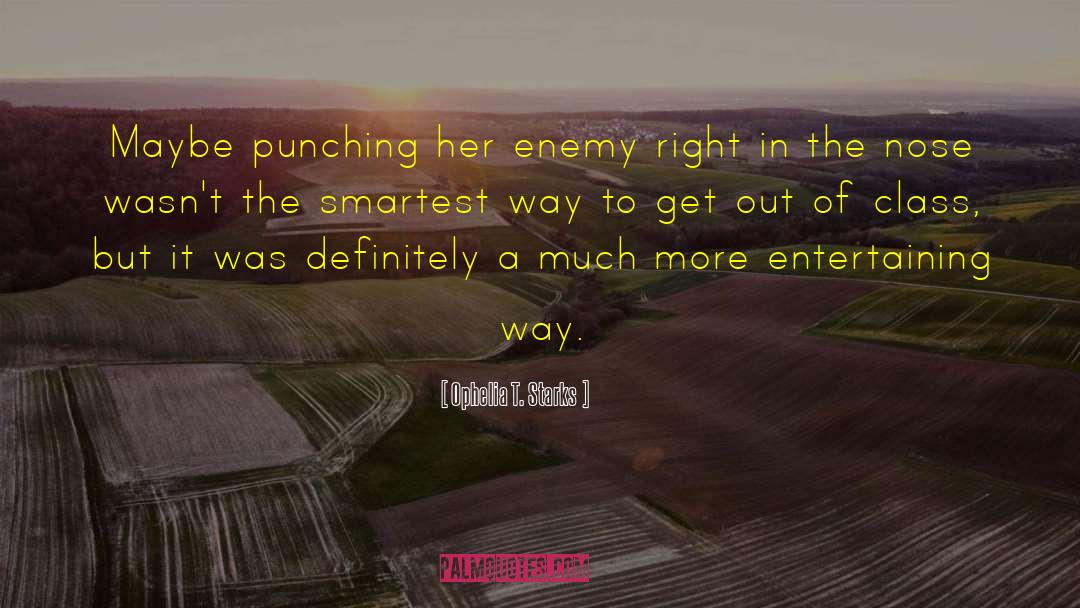 Manticore Punching quotes by Ophelia T. Starks