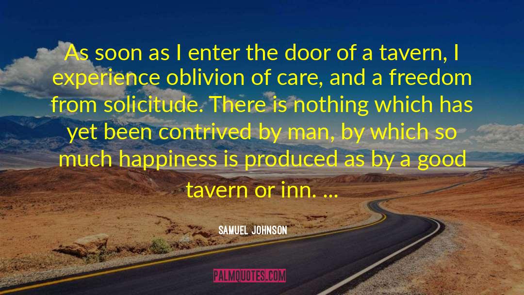 Manticores Tavern quotes by Samuel Johnson