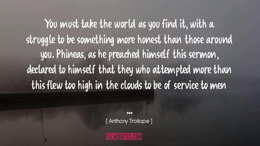 Mantra quotes by Anthony Trollope