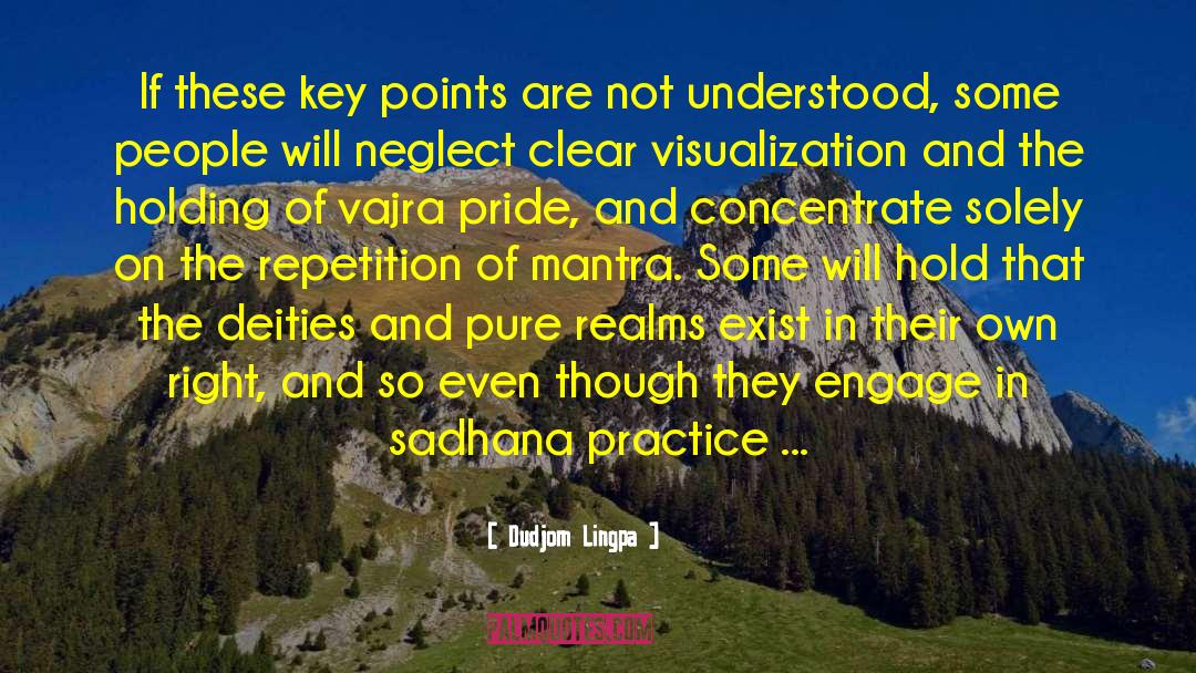 Mantra quotes by Dudjom Lingpa