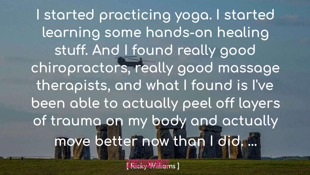 Mantra Yoga quotes by Ricky Williams