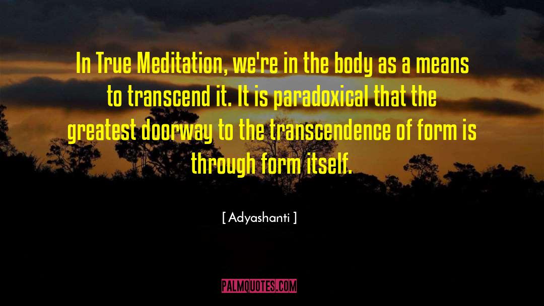 Mantra Yoga quotes by Adyashanti