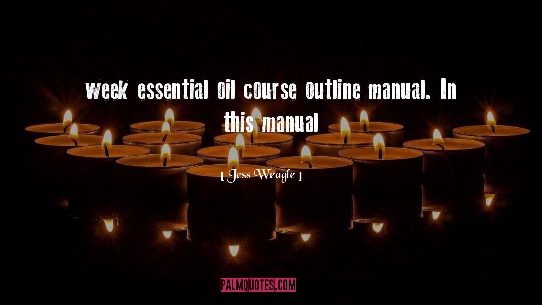 Manual quotes by Jess Weagle