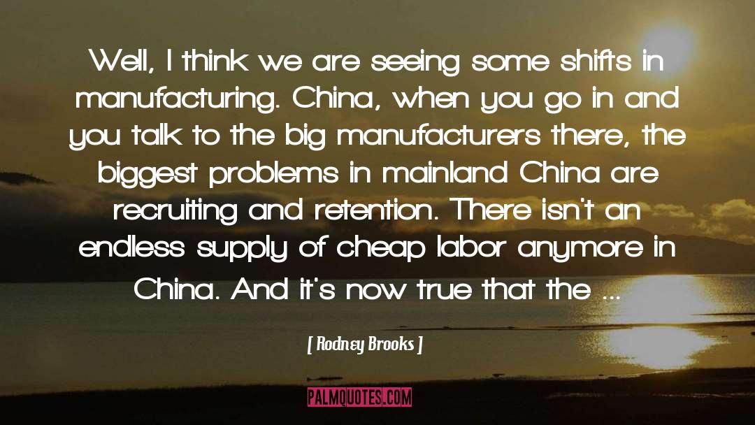Manufacturers quotes by Rodney Brooks
