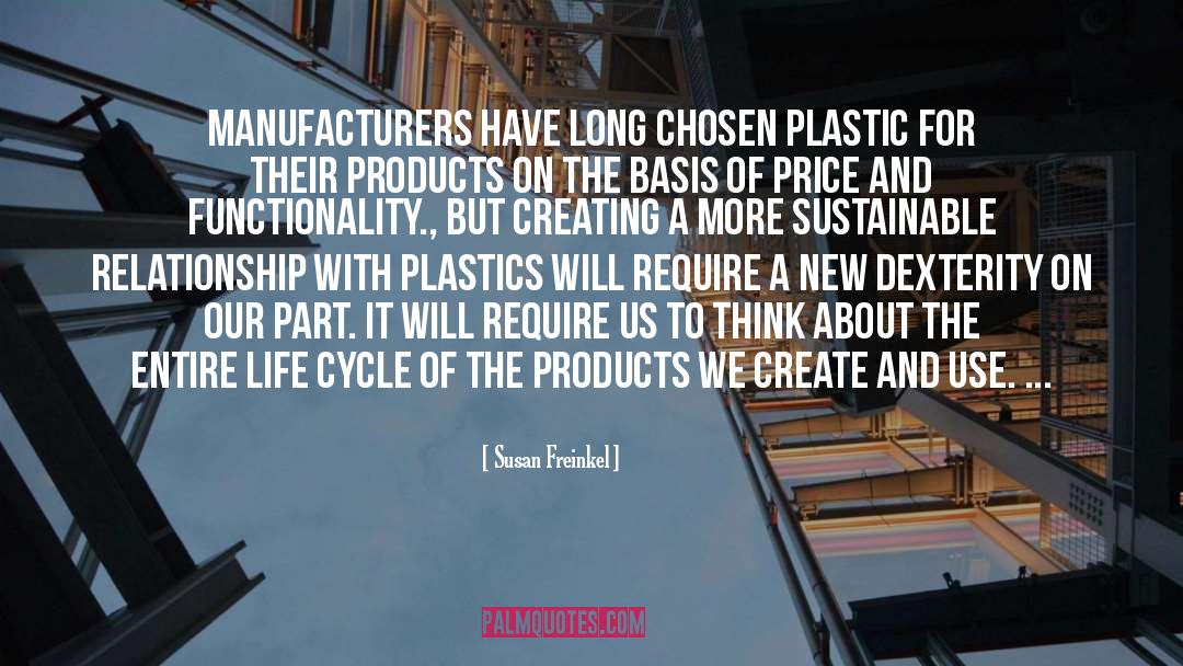 Manufacturers quotes by Susan Freinkel