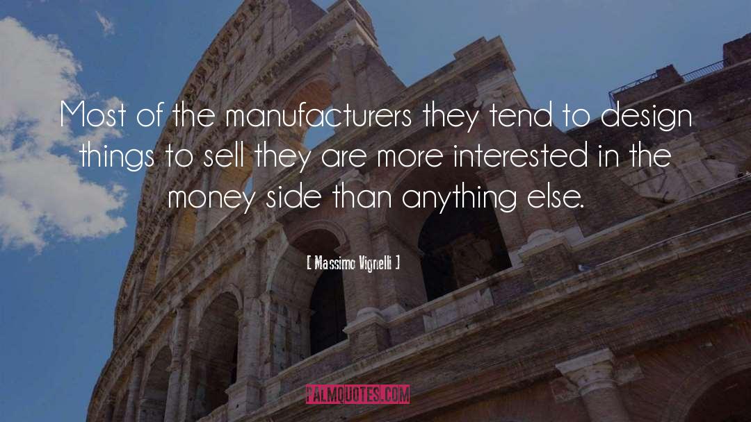 Manufacturers quotes by Massimo Vignelli