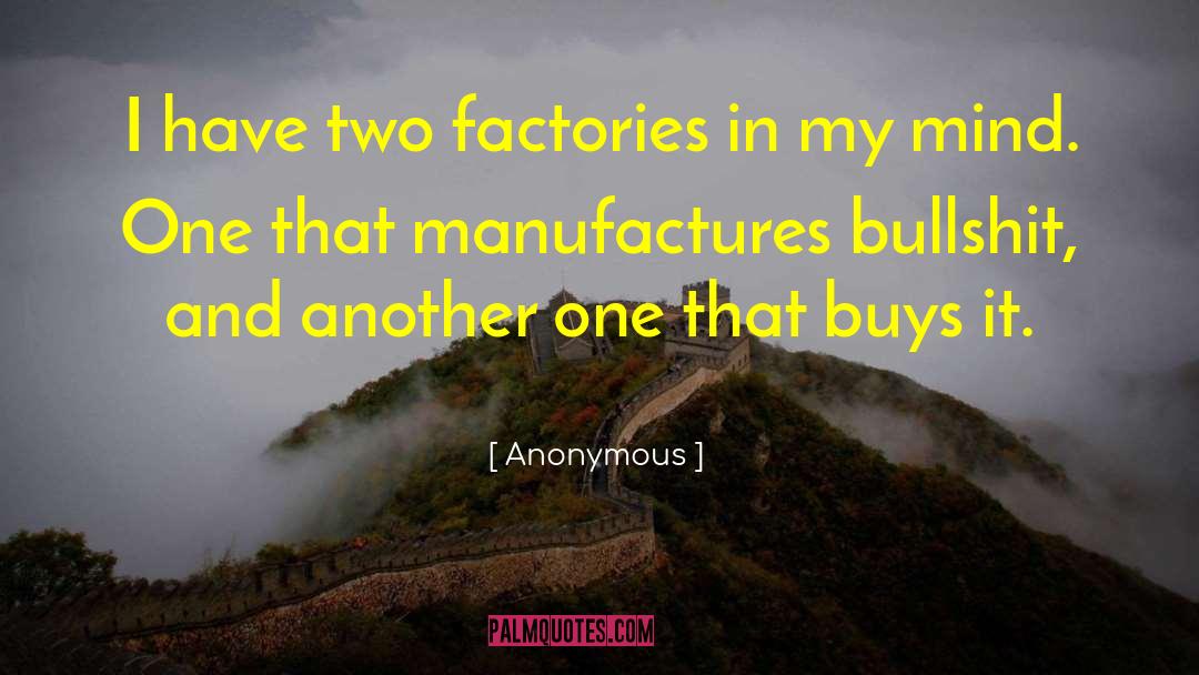 Manufactures quotes by Anonymous