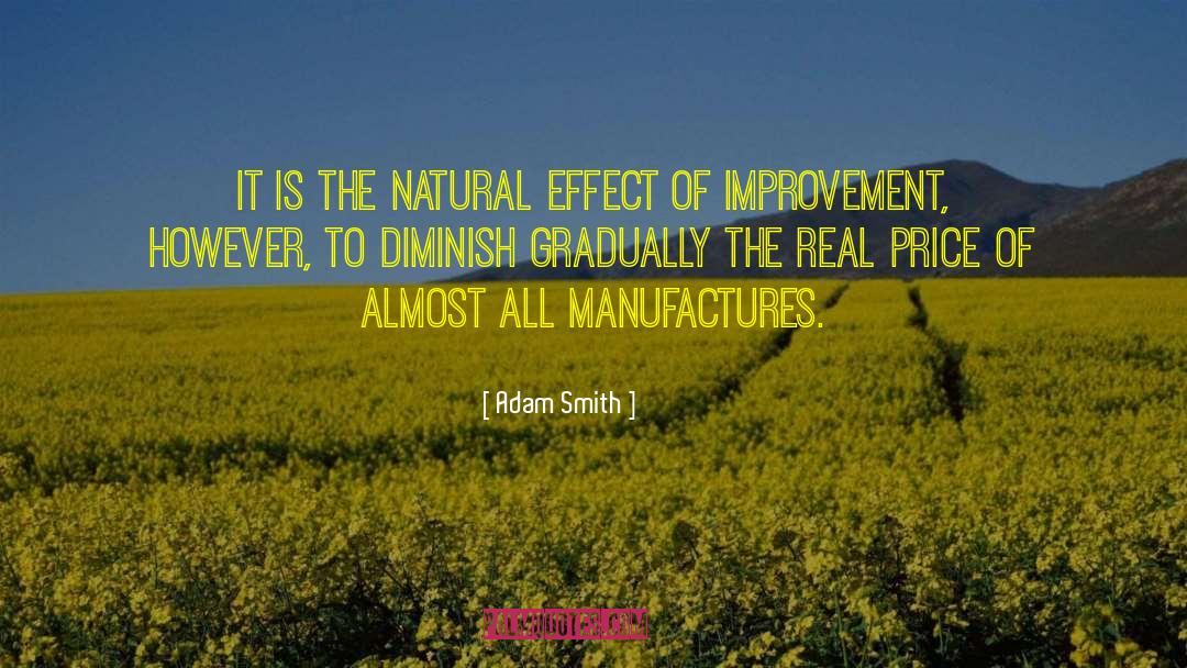 Manufactures quotes by Adam Smith