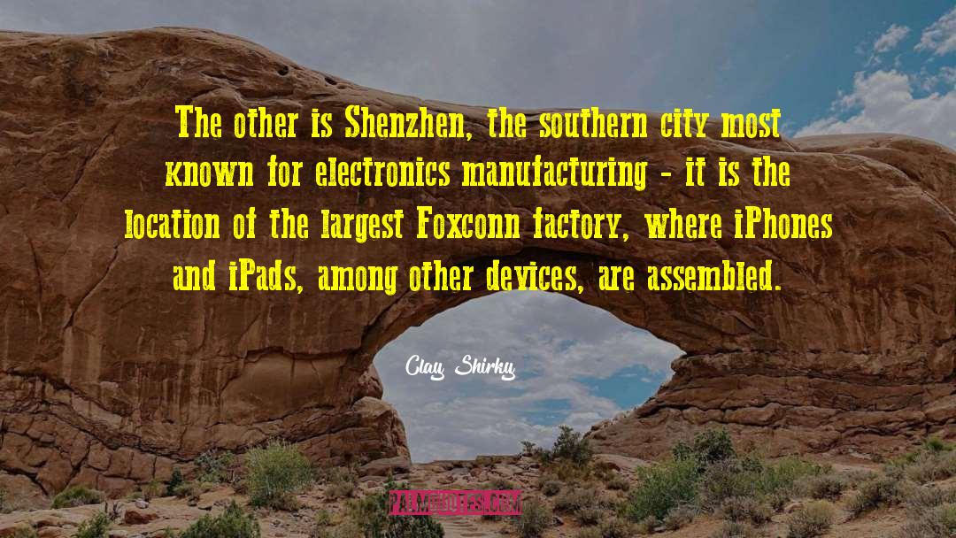 Manufacturing quotes by Clay Shirky