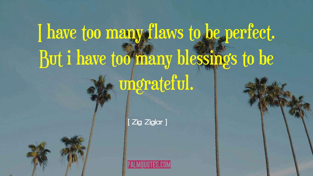 Many Blessings quotes by Zig Ziglar