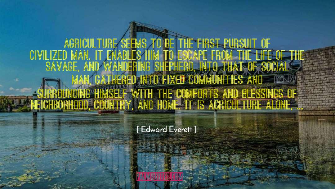 Many Blessings quotes by Edward Everett