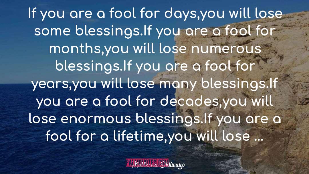 Many Blessings quotes by Matshona Dhliwayo
