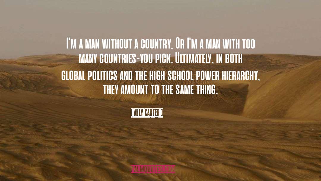 Many Countries quotes by Ally Carter