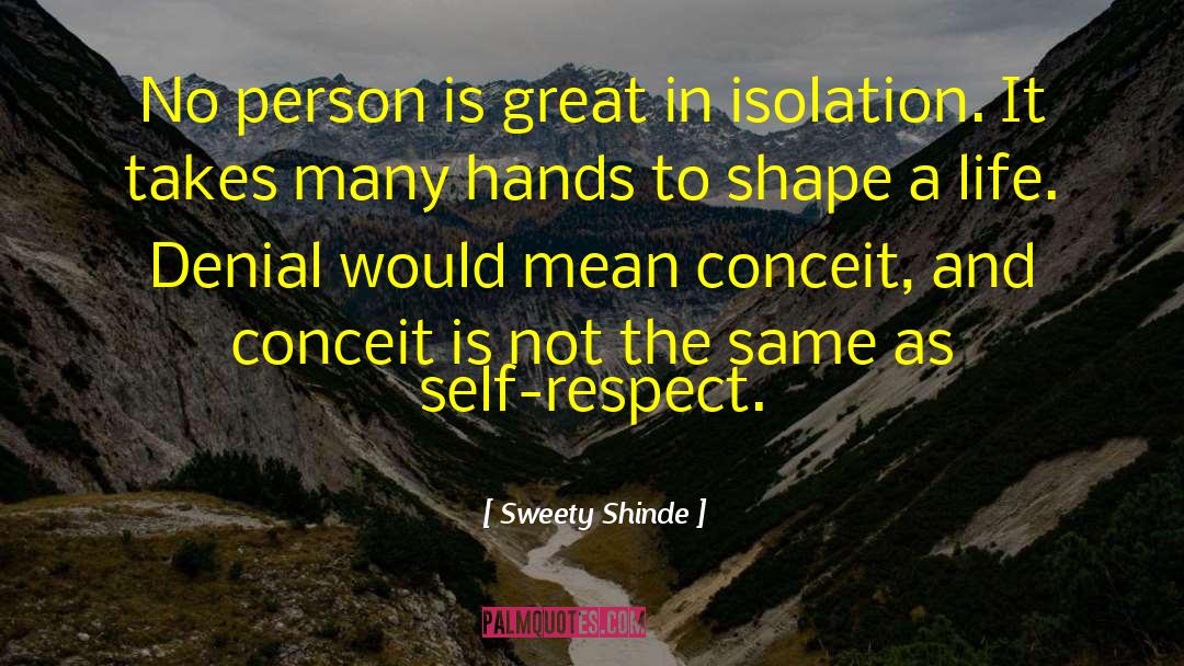 Many Hands quotes by Sweety Shinde