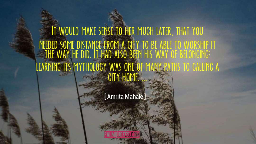 Many Paths quotes by Amrita Mahale
