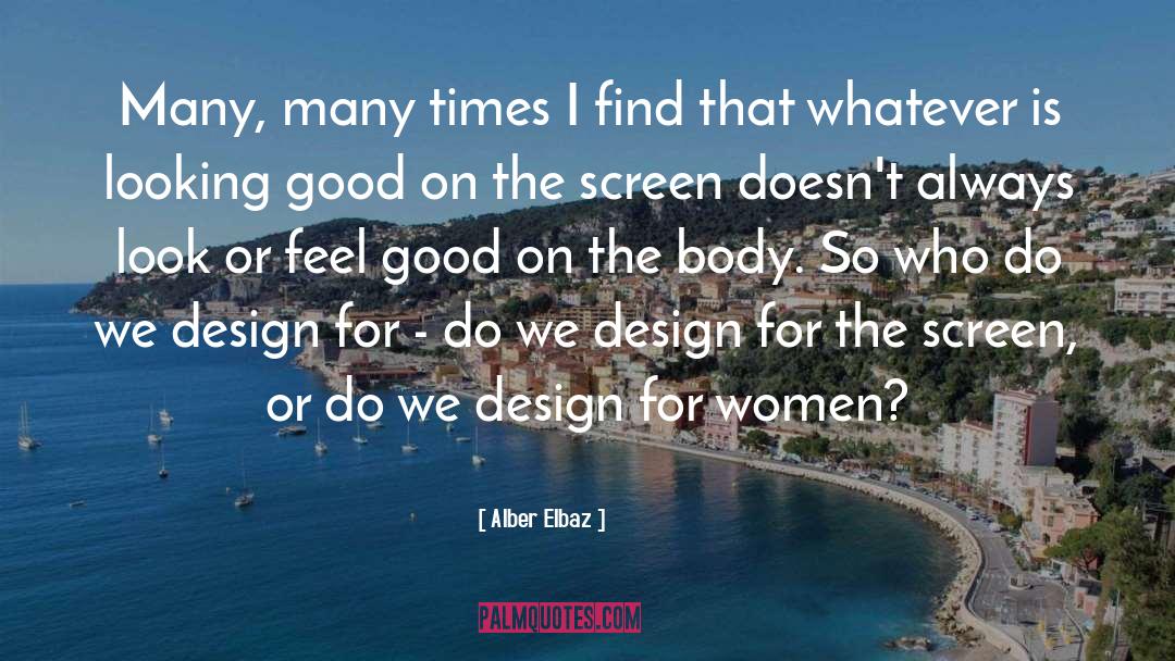Many Who quotes by Alber Elbaz