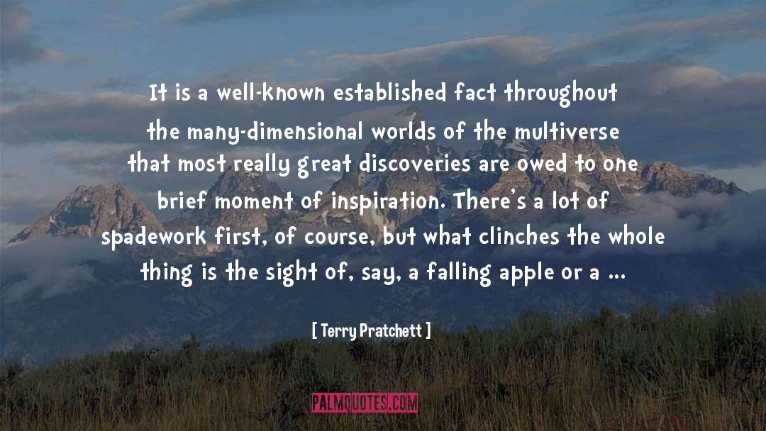 Many Worlds Interpretation quotes by Terry Pratchett