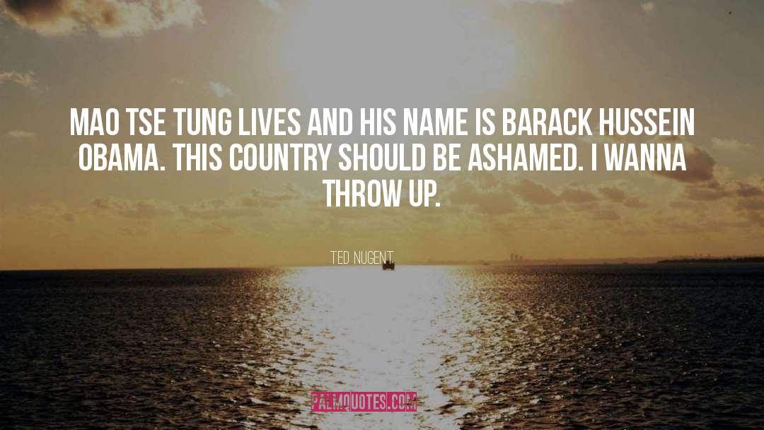 Mao quotes by Ted Nugent