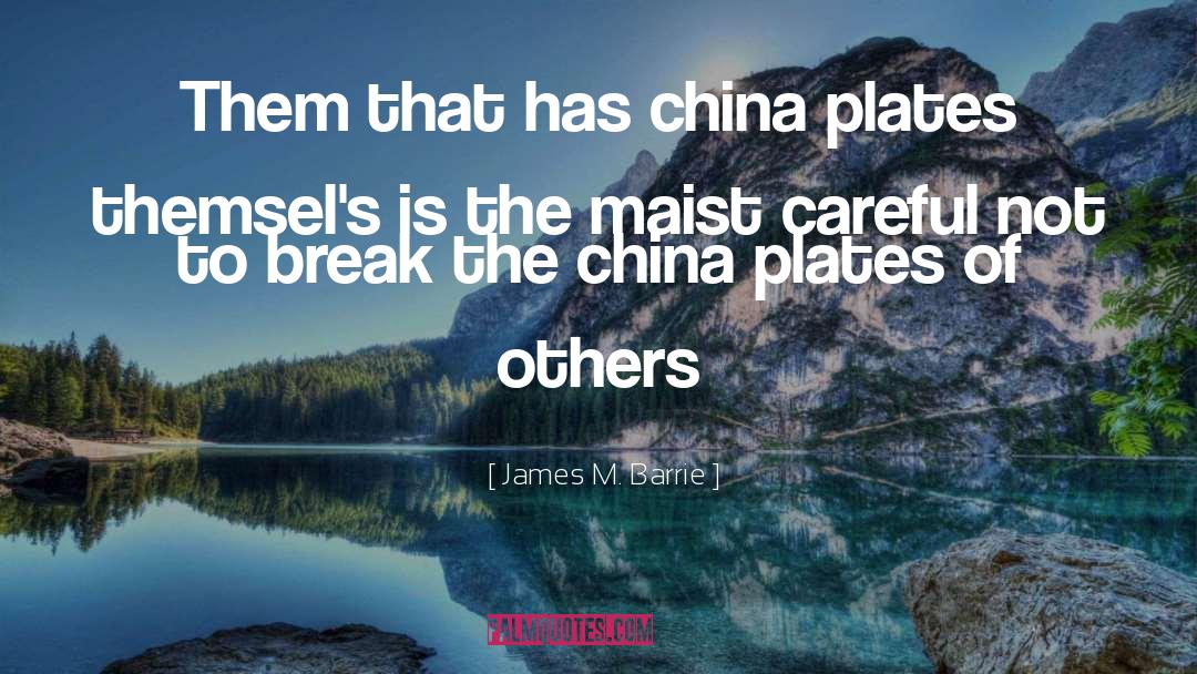 Maoist China quotes by James M. Barrie