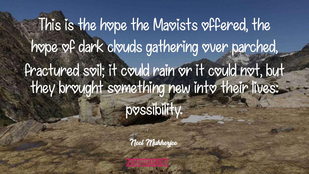 Maoists quotes by Neel Mukherjee