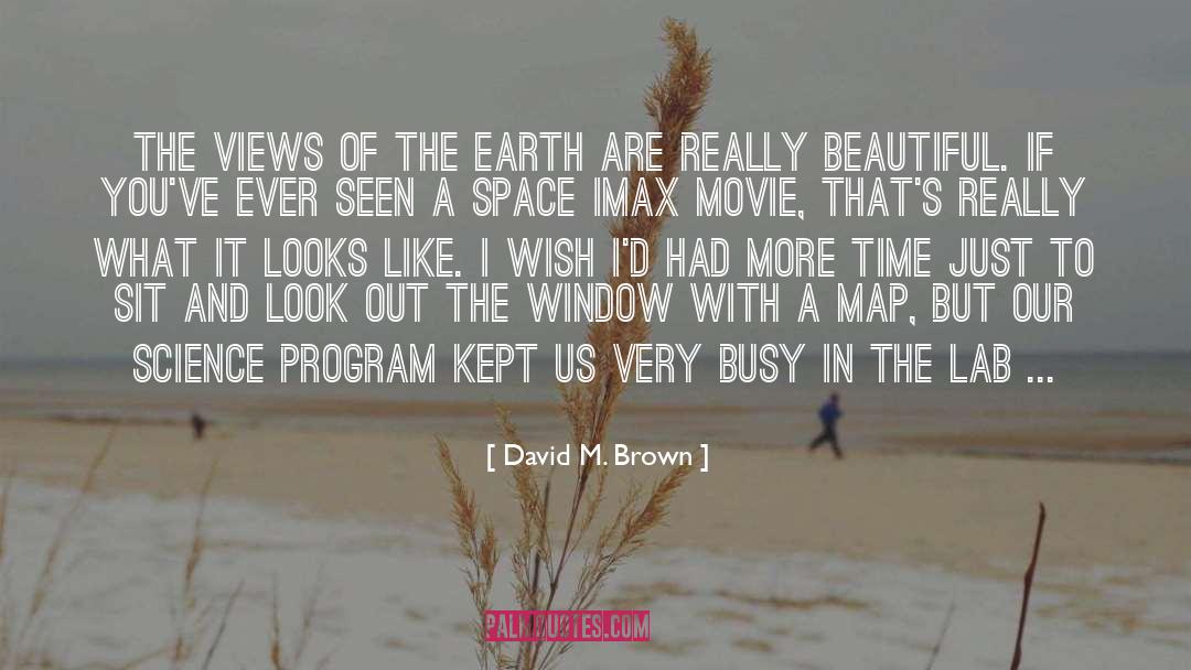 Map quotes by David M. Brown